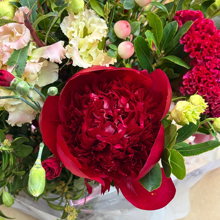 Ramo Peonia Pompón
