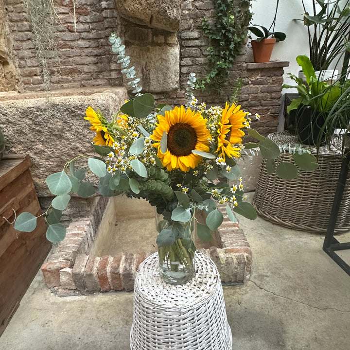Ramo de Girasoles y Margaritas