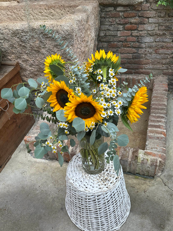 Ramo de Girasoles y Margaritas
